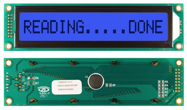 NHD-0116GZ-FSB-FBW | 파츠바다 - 모든 전자부품의 정답