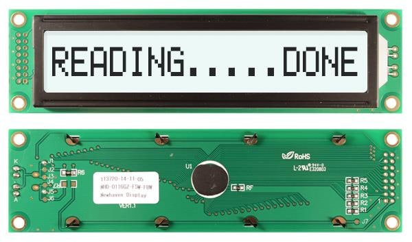 NHD-0116GZ-FSW-FBW | 파츠바다 - 모든 전자부품의 정답