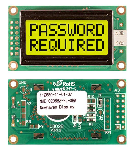 NHD-0208BZ-FL-GBW | 파츠바다 - 모든 전자부품의 정답