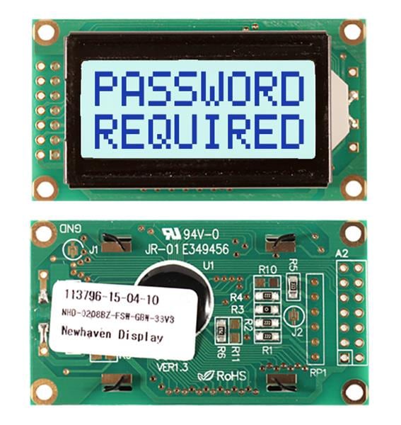 NHD-0208BZ-FSW-GBW-33V3 | 파츠바다 - 모든 전자부품의 정답
